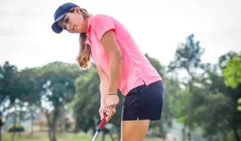 Laura Restrepo tuvo una experiencia motivadora en el LPGA Tour