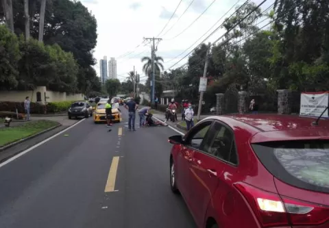 Exvicepresidente de Panamá sufre lesión en el cráneo, tras ser atropellado