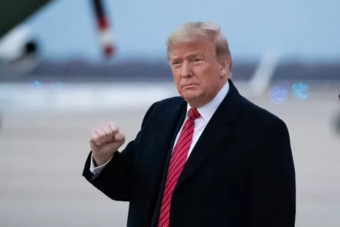 Donald Trump viajará  este martes a Kenosha en medio de protestas contra el racismo