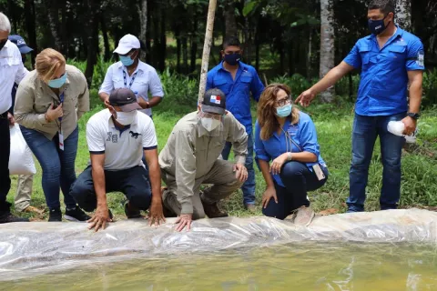 ARAP y Minera Panamá firman acuerdo de asesoría Técnica y Financiamiento para acuicultura y pesca en Omar Torrijos y Donoso 