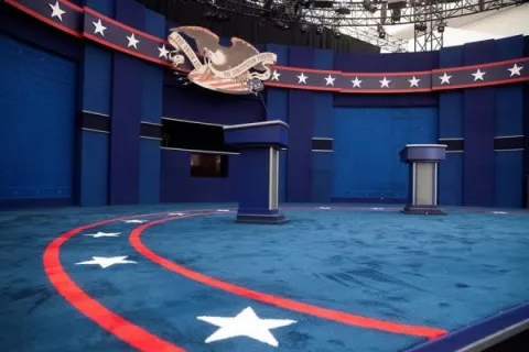 Donald Trump y Joe Biden preparan su primer cara a cara en un debate 'beligerante'