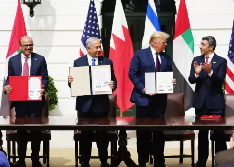 Israel firma con Emiratos y Baréin los Acuerdos de Abraham en la Casa Blanca