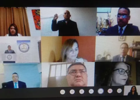 Toma posesión junta directiva del Colegio Nacional de los Servicios de Policía (Conapol) 