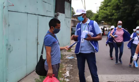 Curva epidémica de COVID-19 se mantiene a la baja en todo el país