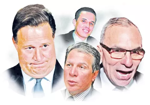 Juan Carlos Varela y sus allegados evaden notificación del Ministerio Público en denuncia por violencia de género 