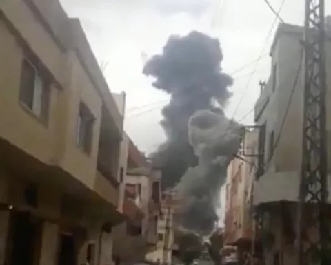 Explota un depósito de armas de Hizbulá al sur del Líbano, por el momento no se reportan cifras precisas de muertos o heridos