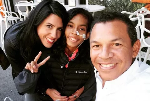 Luis Casis: 'Siempre te llevo en mi corazón Andrea, feliz cumpleaños hasta el cielo'