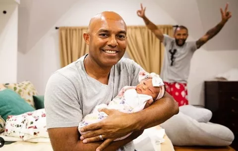 Mariano Rivera presume a su primera nieta: 'Bienvenida Leilani Marie'