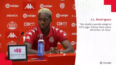 José Luis Rodríguez sobre  CD Lugo: 'No dudé en venir'
