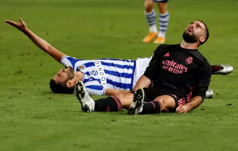 Real Madrid comenzó la defensa de su título con un empate ante la Real Sociedad