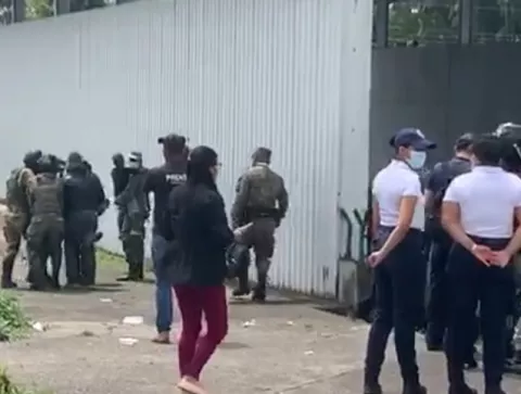 Senafront captura a 36 migrantes haitianos que escaparon del albergue de Gualaca