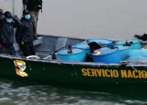 Capturan a dos colombianos en playa El Cocal, Chepigana, con sustancias ilícitas 