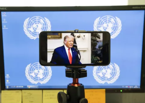 Trump defiende ante la ONU la 'lucha por la libertad' en Cuba y Venezuela