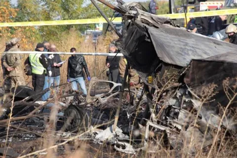 Un avión militar ucraniano se estrella durante un vuelo de entrenamiento y deja 26 muertos