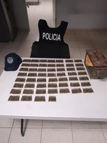 Incautan más de 500 municiones de un fusil M-16 en el distrito de Soná