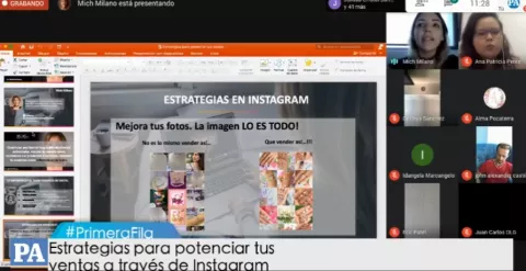 Webinar: Estrategias para potenciar tus ventas a través de Instagram