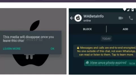 Lo nuevo que trae WhatsApp: imágenes que se autodestruyen