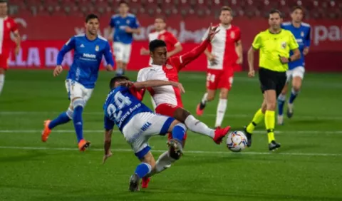 Edgar Yoel Bárcenas sonríe ante su exequipo: Girona derrota al Oviedo