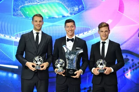 Bayern Munich domina en los premios en la Liga de Campeones