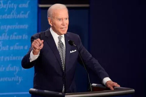 La activista  medioambiental, Greta Thunberg, pide el voto para el demócrata Joe Biden