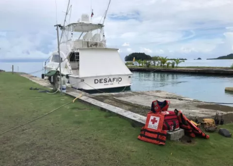 Sigue la búsqueda de tripulantes de la nave Los Albertos en Colón; avión de Estados Unidos dará apoyo 