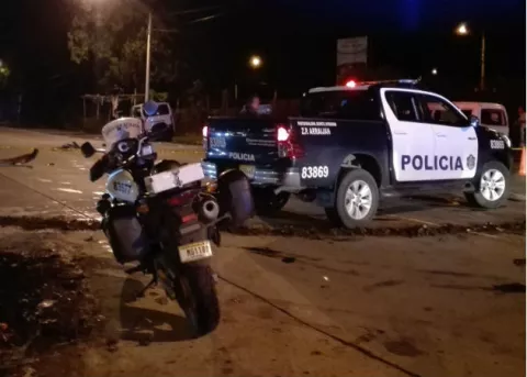 Ciclista fallece tras ser arrollado en la vía principal hacia el poblado de La Colorada en La Chorrera