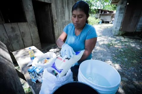 Consumo promedio del vale digital en la comarca Ngäbe-Buglé es de 61.59 dólares