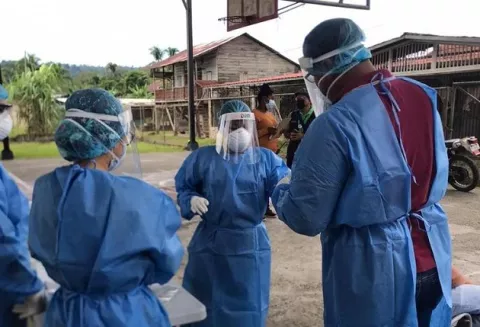 Organización Panamericana de la Salud destaca disminución de muertes por COVID-19 en Panamá