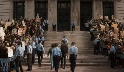 'El juicio de los 7 de Chicago', el drama judicial que llega a Netflix