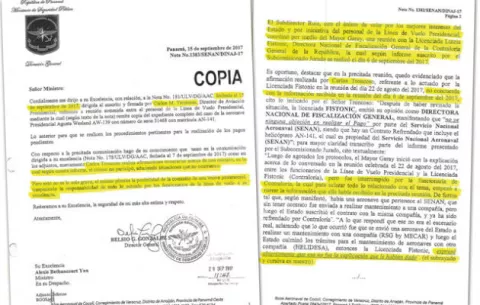 Intrigas y engaño, en trama del helicóptero presidencial de Juan Carlos Varela AN-141  