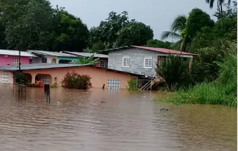 Inundaciones dejan unas 50 casas afectadas en La Chorrera 
