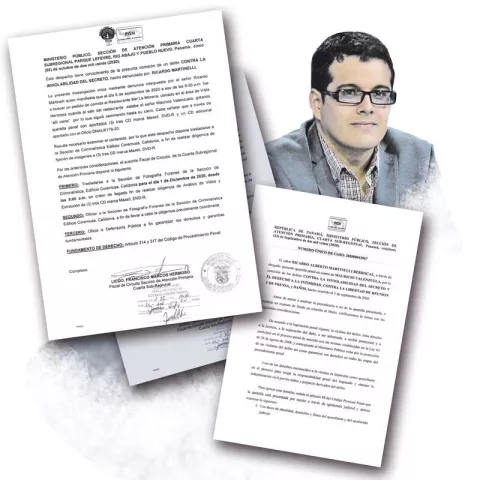 Admiten querella penal presentada por Ricardo Martinelli contra Mauricio Valenzuela