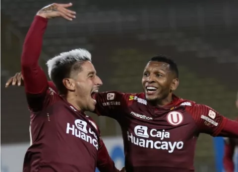 Universitario, donde juega 'Negrito' Quintero,   campeón del Apertura  en Perú