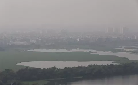 La contaminación vuelve a empobrecer el aire de Nueva Delhi en plena pandemia