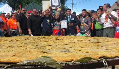 Un logro para Panamá: Patacón Gigante en el libro Guinness World Records 2021