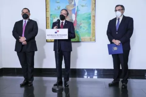 Laurentino Cortizo rinde informe al Legislativo y al Judicial de las acciones tomadas por el Gobierno Nacional en medio de la pandemia de COVID-19