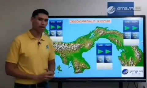 Sinaproc advierte sobre lluvias con actividad eléctrica y ráfagas de vientos, ante la llegada de Onda Tropical 42