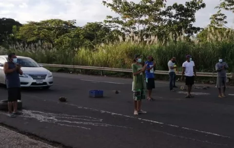 Vuelven a cerrar la entrada a la provincia de Colón por falta de agua