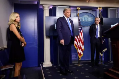 Donald Trump empieza una terapia con Remdesivir contra la COVID-19