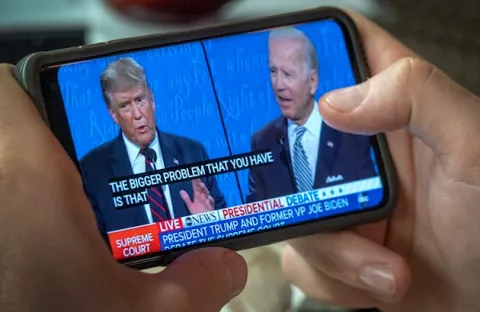 El segundo debate entre Donald Trump y Joe Biden será virtual, según los organizadores
