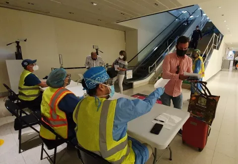 Minsa pide a empresas que tengan a disposición la prueba PCR en el Aeropuerto Internacional de Tocumen