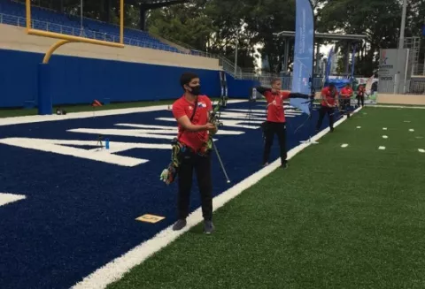 Arqueros panameños avanzan a cuartos de final del torneo Centroamericano