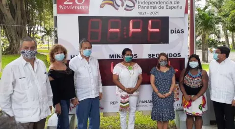 Se inicia la cuenta regresiva para celebrar el Bicentenario de la Independencia de Panamá de España 