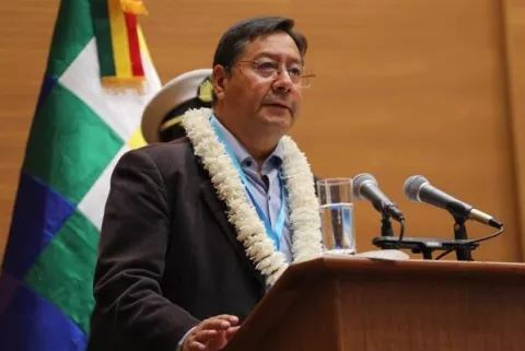 Luis Arce se reúne por primera vez con Evo Morales desde su retorno a Bolivia