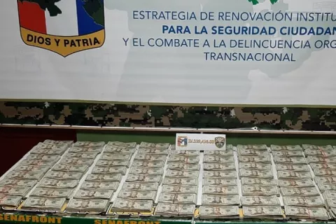Detención preventiva para panameño que intentó pasar con un cuarto de millón de dólares por el puesto de Control de San Isidro