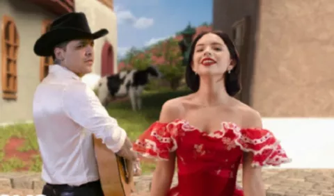 Christian Nodal causa revuelo con el lanzamiento de su nueva canción junto a Ángela Aguilar