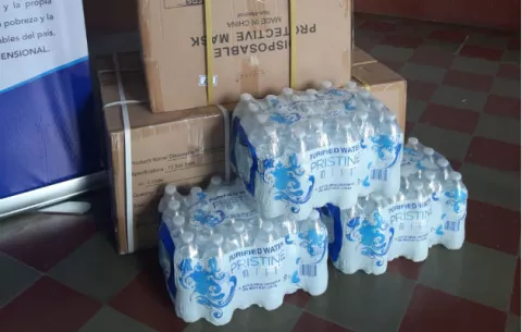 Instalan cinco centros de acopio en Coclé, para ayudar a damnificados por las intensas lluvias 