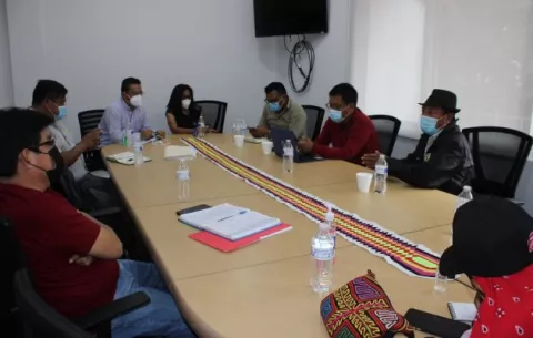 Congreso General Guna y el Minsa coordinan protocolos de bioseguridad contra la COVID-19, aplicarán prueba Sofia SARS