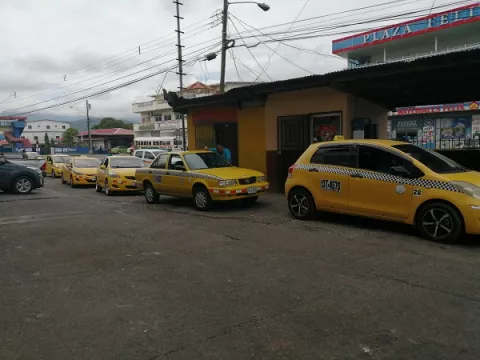 Autoridades y taxistas rechazan la colocación de conos en la vía Interamericana en Capira