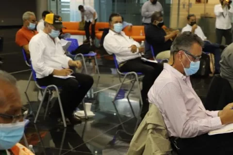 Por segundo día consecutivo se realizan consultas para la eliminación de Aupsa